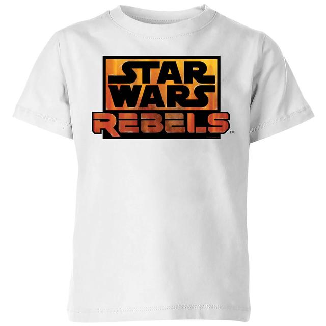 Camiseta Star Wars Rebels Logo - Niño - Blanco - 3-4 años - Blanco on Productcaster.