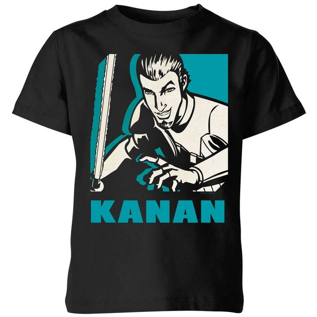 Camiseta Star Wars Rebels Kanan - Niño - Negro - 9-10 años - Negro on Productcaster.