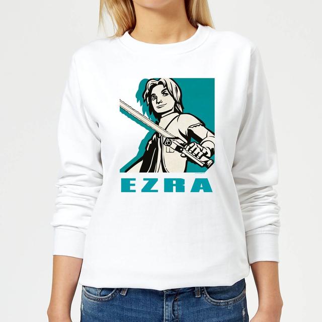 Sudadera Star Wars Rebels Ezra - Mujer - Blanco - L - Blanco on Productcaster.