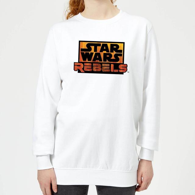 Sudadera Star Wars Rebels Logo - Mujer - Blanco - XL - Blanco on Productcaster.