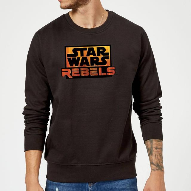 Sudadera Star Wars Rebels Logo - Hombre - Negro - XXL on Productcaster.