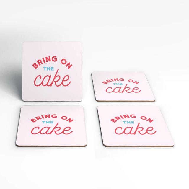 Bring On The Cake Coasters (Pack of 4) on Productcaster.