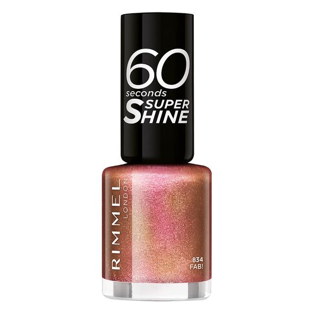 Rimmel 60 Seconds Glitter Nail Polish - Fab on Productcaster.