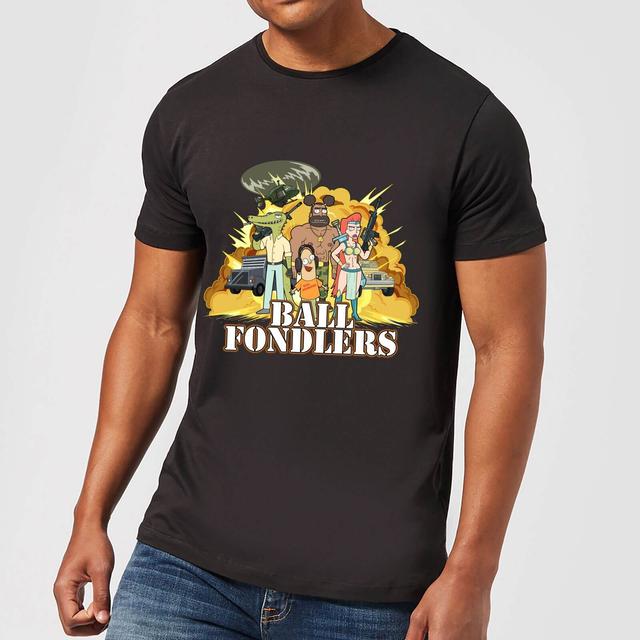 Camiseta Rick y Morty Ball Fondlers - Hombre - Negro - L on Productcaster.