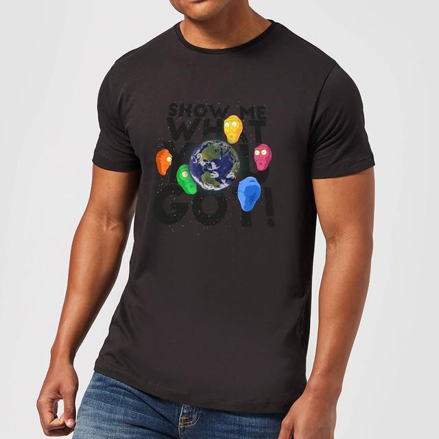 Camiseta Rick y Morty Show Me What You Got - Hombre - Negro - XXL on Productcaster.