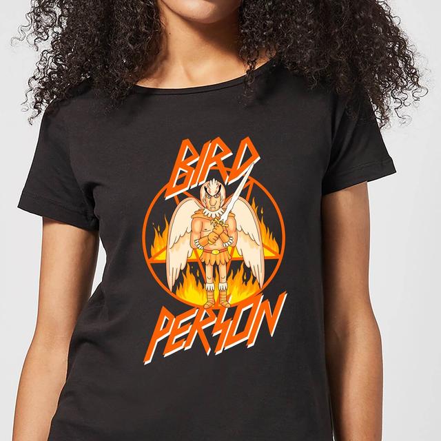 Camiseta Rick y Morty Persona Pájaro - Mujer - Negro - M - Negro on Productcaster.