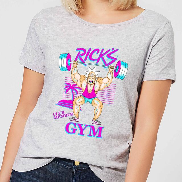 Camiseta Rick y Morty Rick Gym - Mujer - Gris - 3XL on Productcaster.