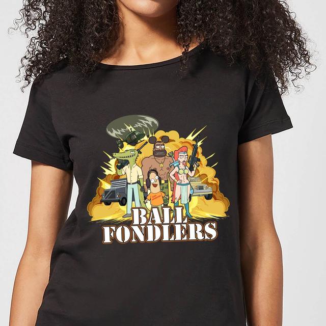 Camiseta Rick y Morty Ball Fondlers - Mujer - Negro - M on Productcaster.