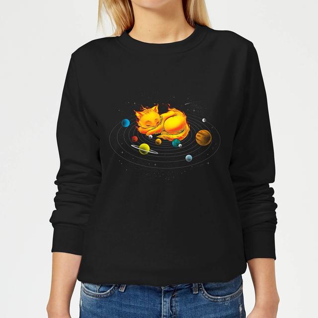 Tobias Fonseca The Centre Of My Universe Women's Sweatshirt - Black - 5XL - Schwarz on Productcaster.