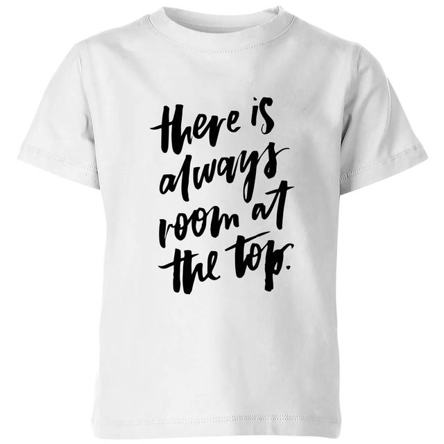 PlanetA444 There Is Always Room At The Top Kids' T-Shirt - White - 7-8 Jahre - Weiß on Productcaster.