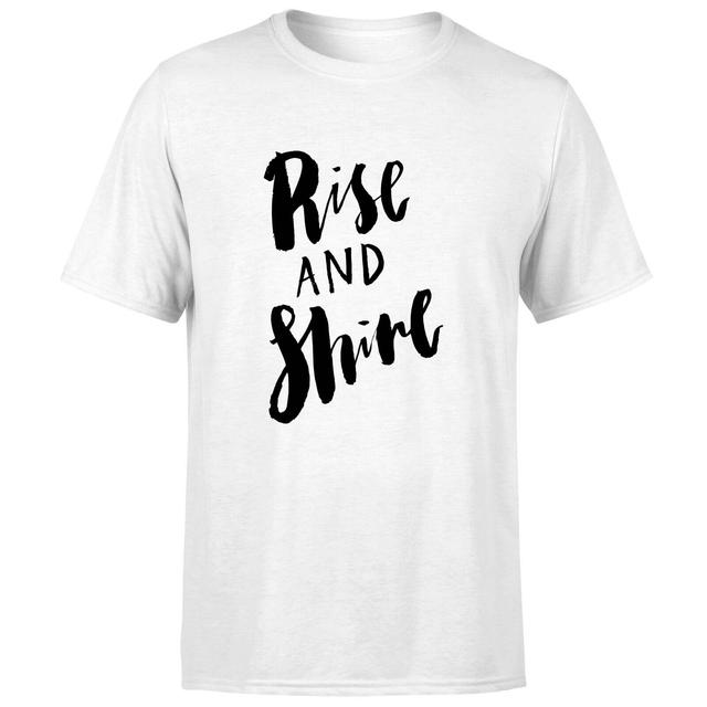 PlanetA444 Rise and Shine Men's T-Shirt - White - XL - Weiß on Productcaster.