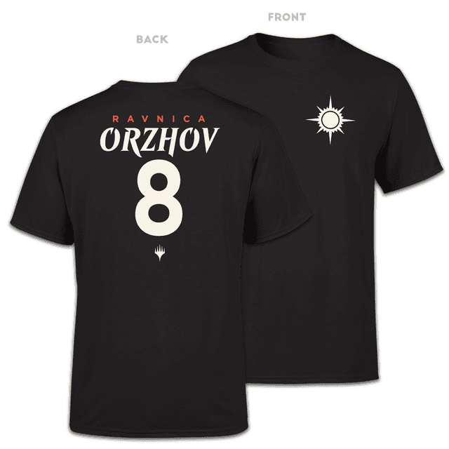 Magic The Gathering Orzhov Sports Herren T-Shirt - Schwarz - L - Schwarz on Productcaster.