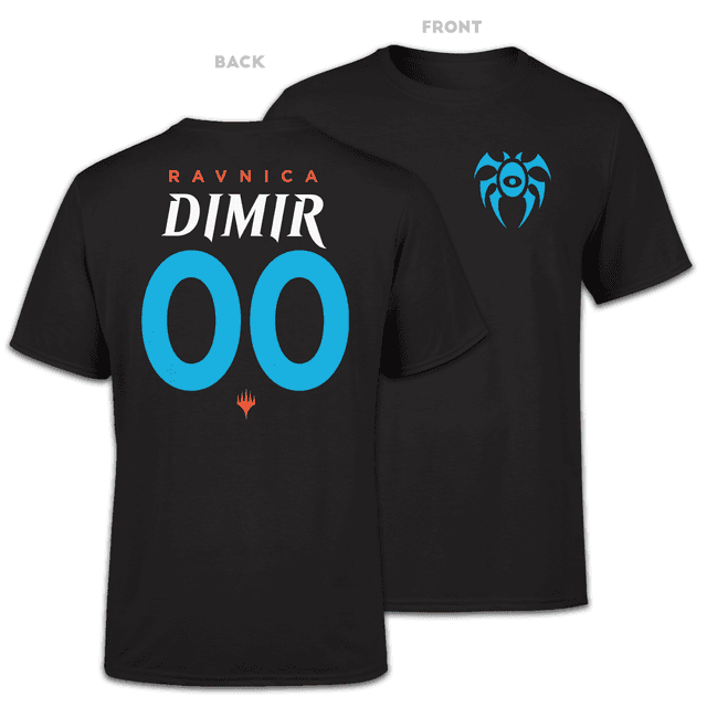 Magic The Gathering Dimir Sports Herren T-Shirt - Schwarz - XL - Schwarz on Productcaster.