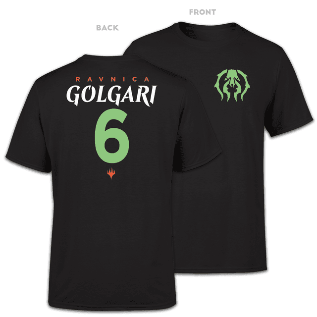 Magic The Gathering Golgari Sports T-Shirt - Zwart - XL - Zwart on Productcaster.