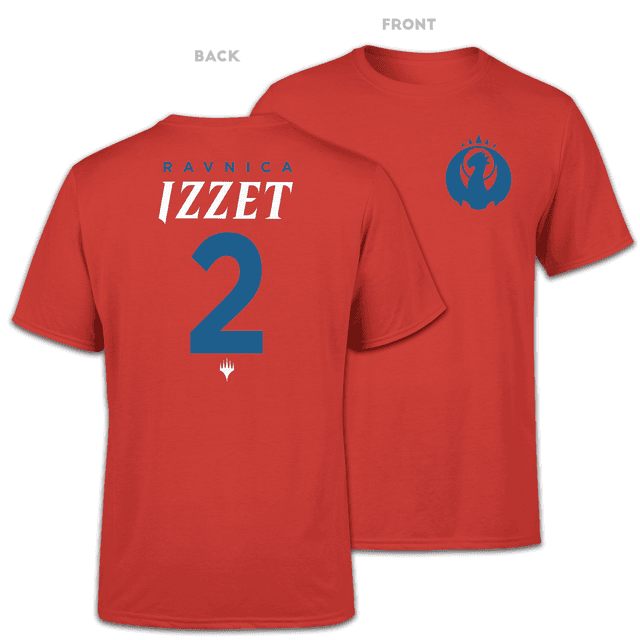 Magic The Gathering Izzet Sports Men's T-Shirt - Red - XL on Productcaster.