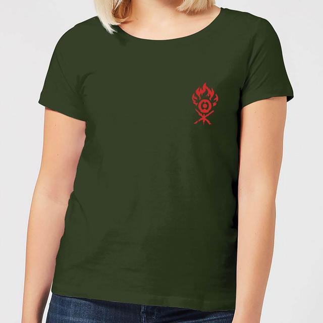 Magic The Gathering Gruul Sports Women's T-Shirt - Forest Green - M - Forest Green on Productcaster.