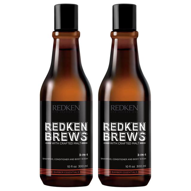 Redken Brews Men's 3 in 1 Shampoo Duo on Productcaster.