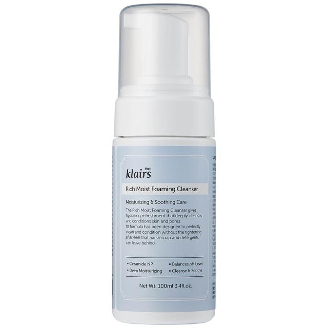 Dear, Klairs Rich Moist Foaming Cleanser 100ml on Productcaster.