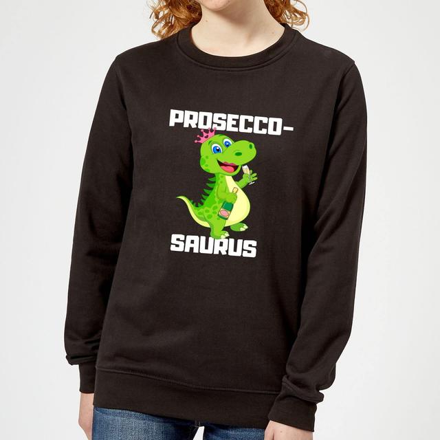 Be My Pretty Proseco-Saurus Women's Sweatshirt - Black - L - Schwarz on Productcaster.