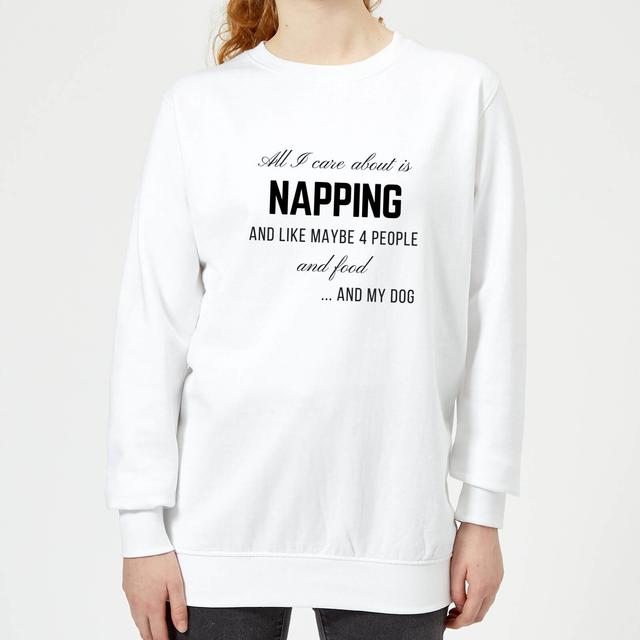 Be My Pretty Napping Women's Sweatshirt - White - XS - Weiß on Productcaster.