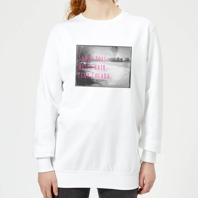 Be My Pretty Pina Colada Women's Sweatshirt - White - M - Weiß on Productcaster.