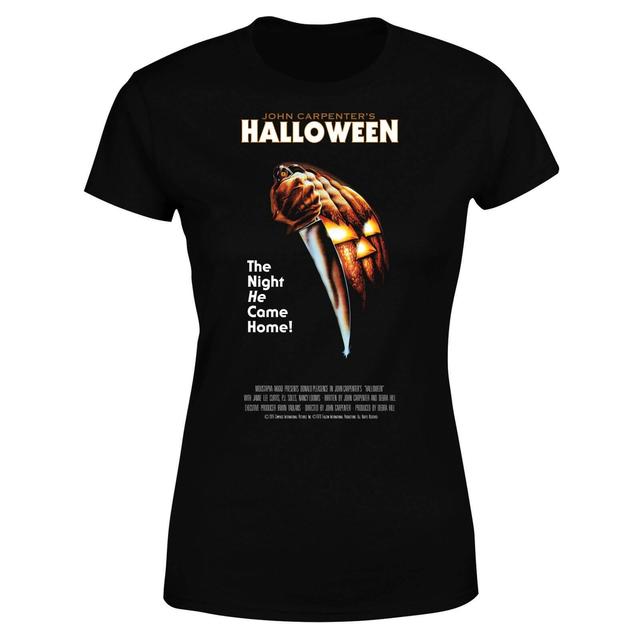 Camiseta Halloween Poster - Mujer - Negro - L on Productcaster.