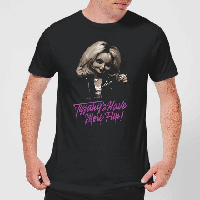 Chucky Tiffanys Have More Fun Men's T-Shirt - Black - S on Productcaster.