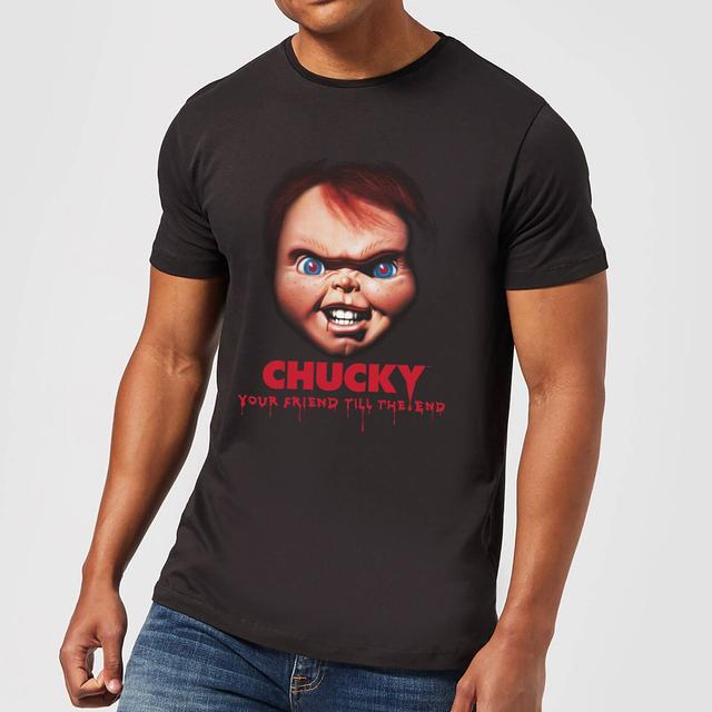 Chucky Friends Till The End Herren T-Shirt - Schwarz - S on Productcaster.