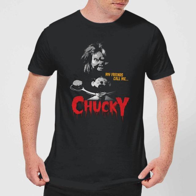 Camiseta Chucky My Friends Call Me Chucky - Hombre - Negro - XXL on Productcaster.