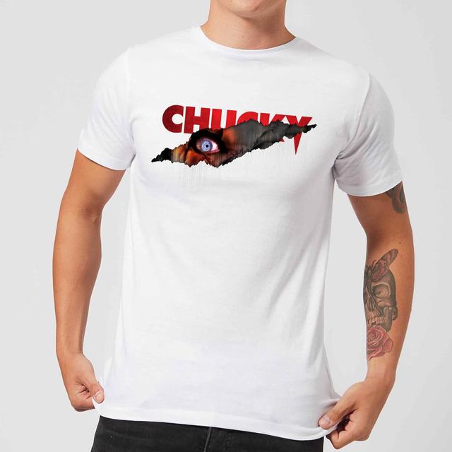 Chucky Tear Men's T-Shirt - White - M - White on Productcaster.