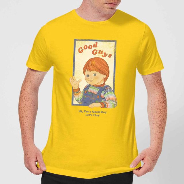 Chucky Good Guys Retro T-shirt - Geel - M on Productcaster.