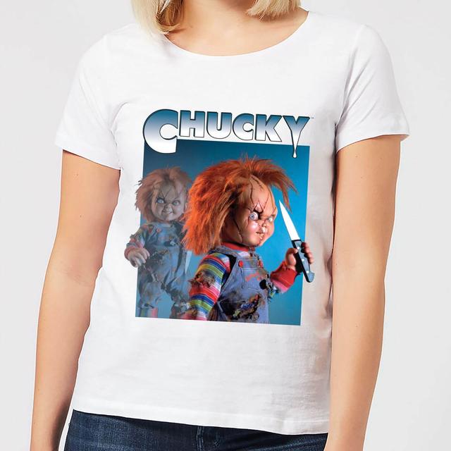 Chucky Nasty 90's Women's T-Shirt - White - L - White on Productcaster.