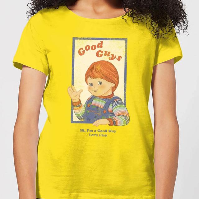 Camiseta Chucky Good Guys Retro - Mujer - Amarillo - XXL on Productcaster.