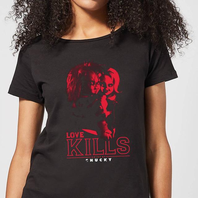 Camiseta Chucky Love Kills - Mujer - Negro - 5XL on Productcaster.