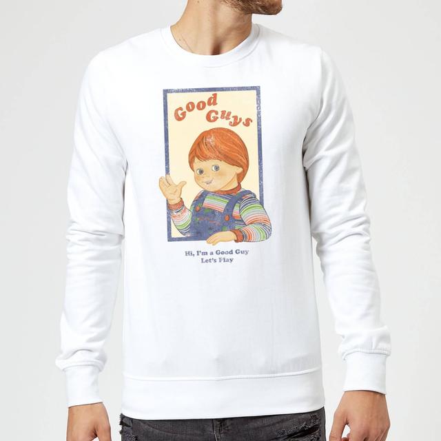 Sudadera Chucky Good Guys Retro - Hombre - Blanco - S on Productcaster.