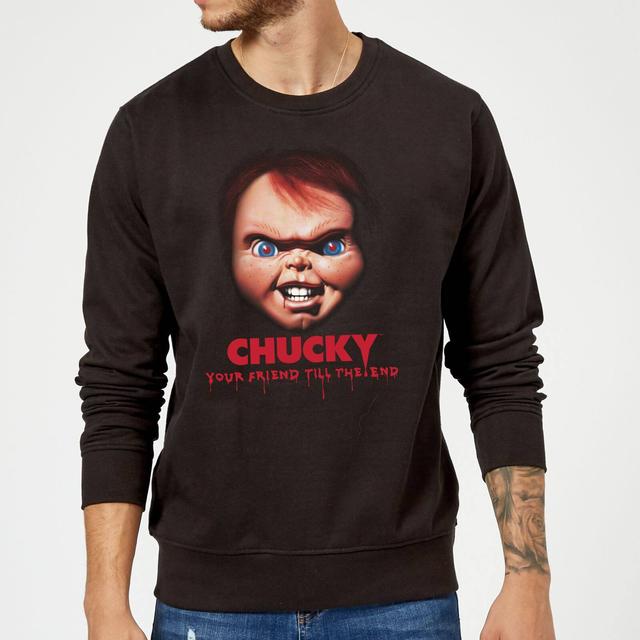 Sudadera Chucky Friends Till The End - Hombre - Negro - S - Negro on Productcaster.