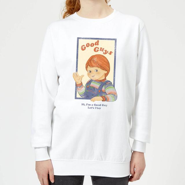 Chucky Good Guys Retro Women's Sweatshirt - White - L - White on Productcaster.