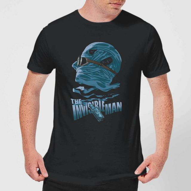 Camiseta Universal Monsters El hombre invisible Illustrated - Hombre - Negro - S on Productcaster.