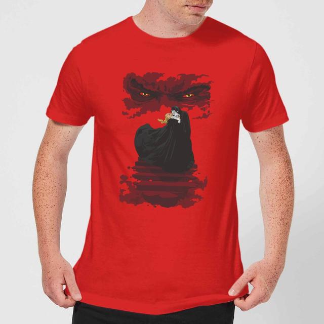 Camiseta Universal Monsters Drácula Illustrated - Hombre - Rojo - S on Productcaster.