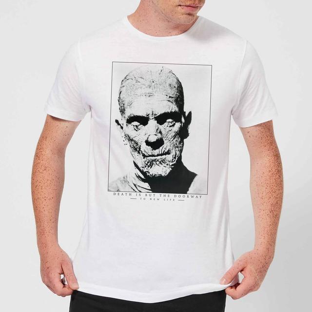 Camiseta Universal Monsters La momia Portrait - Hombre - Blanco - 5XL on Productcaster.