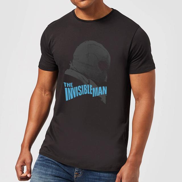 Universal Monsters The Invisible Man Greyscale T-shirt - Zwart - 4XL on Productcaster.