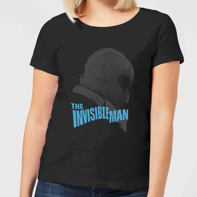 Camiseta Universal Monsters El hombre invisible Greyscale - Mujer - Negro - S - Negro on Productcaster.