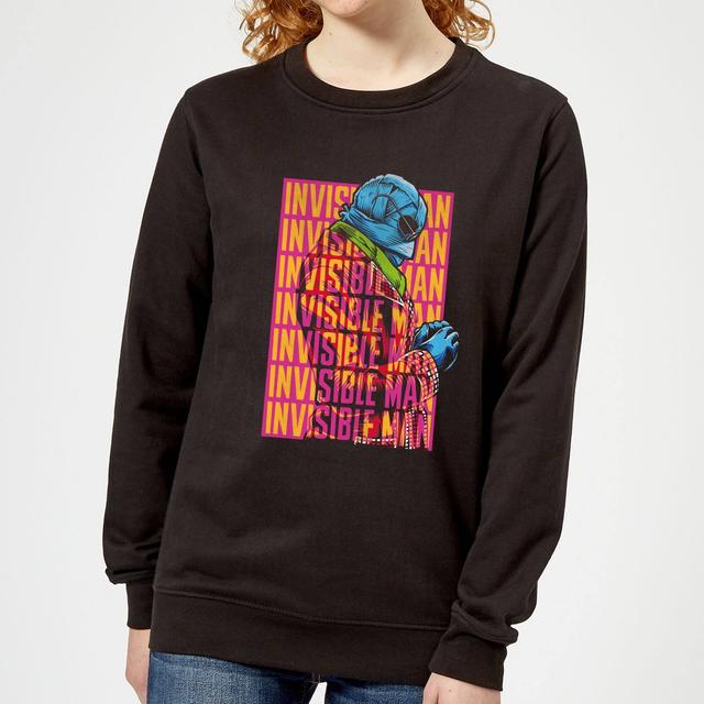 Sudadera Universal Monsters El hombre invisible Retro - Mujer - Negro - XS - Negro on Productcaster.