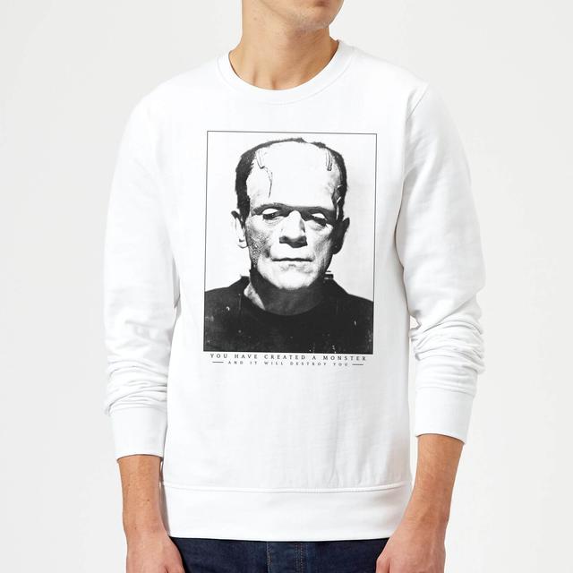 Universal Monsters Frankenstein Portrait Pullover - Weiß - M on Productcaster.