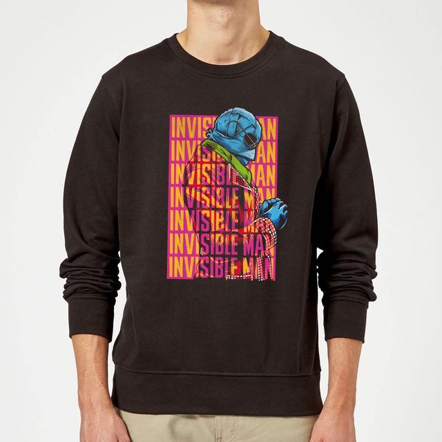 Sweat Homme L'Homme Invisible Rétro - Universal Monsters - Noir - XL on Productcaster.