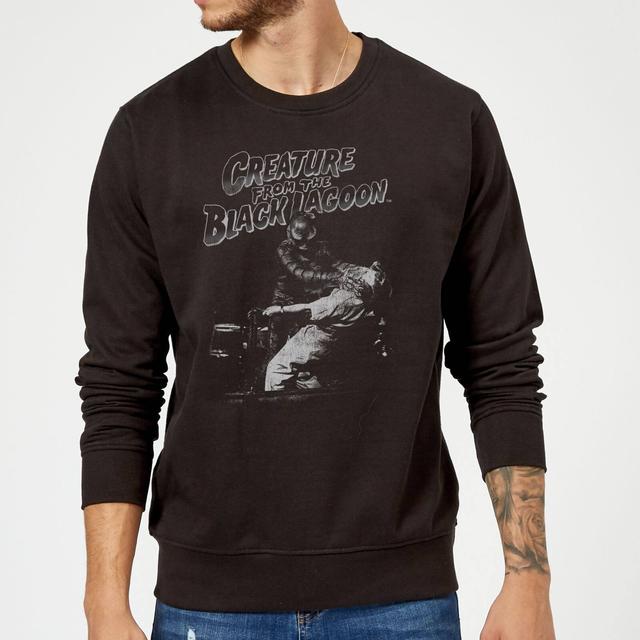 Sudadera Universal Monsters La mujer y el monstruo Black And White - Hombre - Negro - XXL on Productcaster.