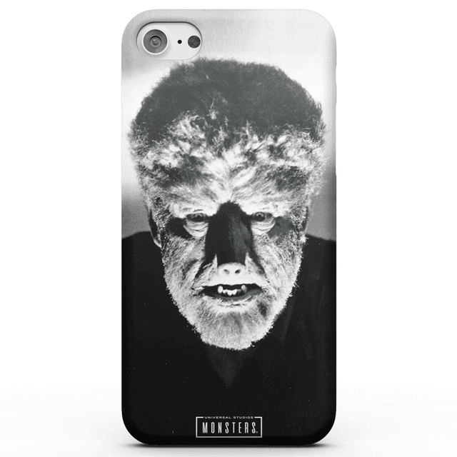 Funda Móvil Universal Monsters El hombre lobo Classic para iPhone y Android - iPhone 8 Plus - Carcasa rígida - Mate on Productcaster.