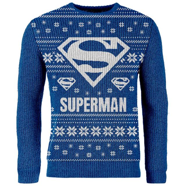 Christmas Jumper - Superman on Productcaster.