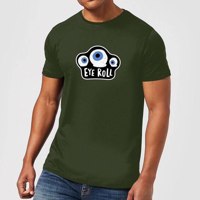 Eye Roll Men's T-Shirt - Forest Green - L on Productcaster.