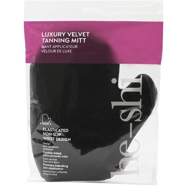 He-Shi Luxury Velvet Tanning Mitt on Productcaster.